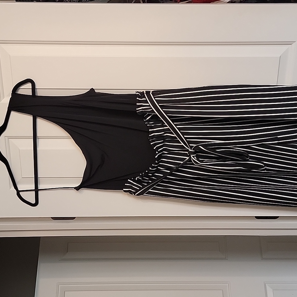 Venus one shoulder belted jumpsuit